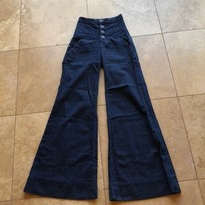 High waisted wide leg jean!